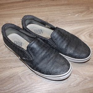 Leather slip-on Vans